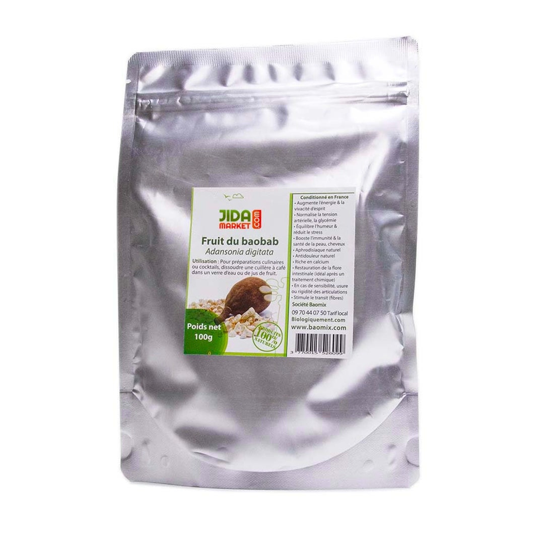 Organic Baobab Fruit Powder - 100g - Etsy