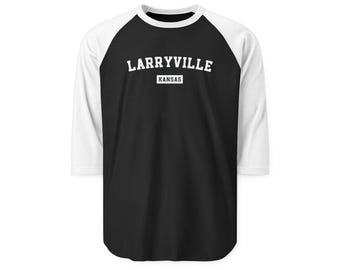 ラリービル カンザス ラグラン 3/4 スリーブ ベースボール Tシャツ