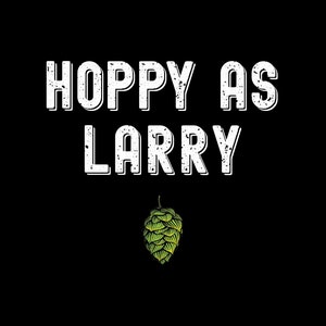 Hoppy as Larry Sticker 3&quot; x 3&quot; | Ein tolles Geschenk | Haltbarer, wetterfester Vinyl-Aufkleber | Kostenloser Versand!
