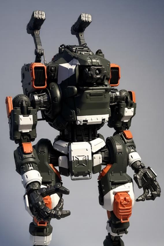 Titanfall BT-7274 | Model Kit Figure Toy - Etsy