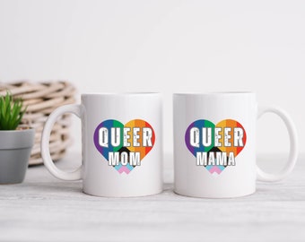 Kubek dla mamy/mamki queer: prezent z okazji dumy LGBTQ