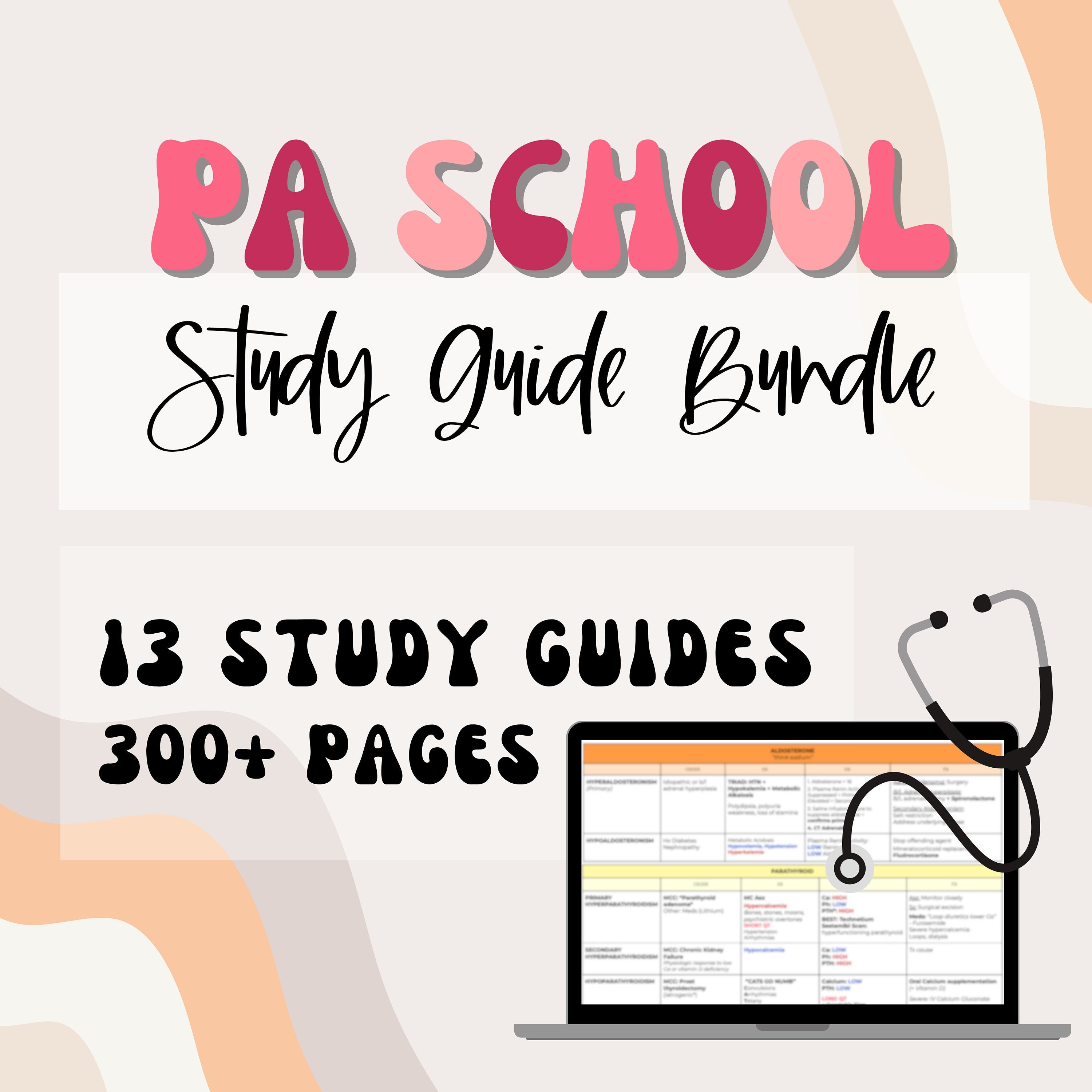 STUDY GUIDE BUNDLE | 13 Study Guides | 300+ Pages! | Digital Download ...