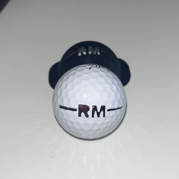 Golf Ball Stencil - Name/Initials - Fully Customisable