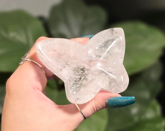 Clear Quartz Butterfly Dish