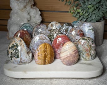 Ocean Jasper Crystal Freeform Pick Your Own Small Ocean Jasper Freeform Crystal for Calming Balance and Healing Energy Meditation Decor