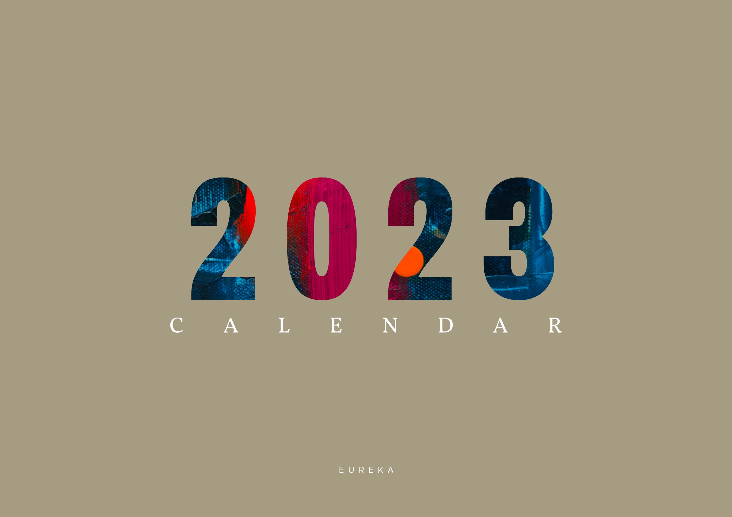 Printable 2023 Digital Calendar 2023 Wall Calendar - Etsy 