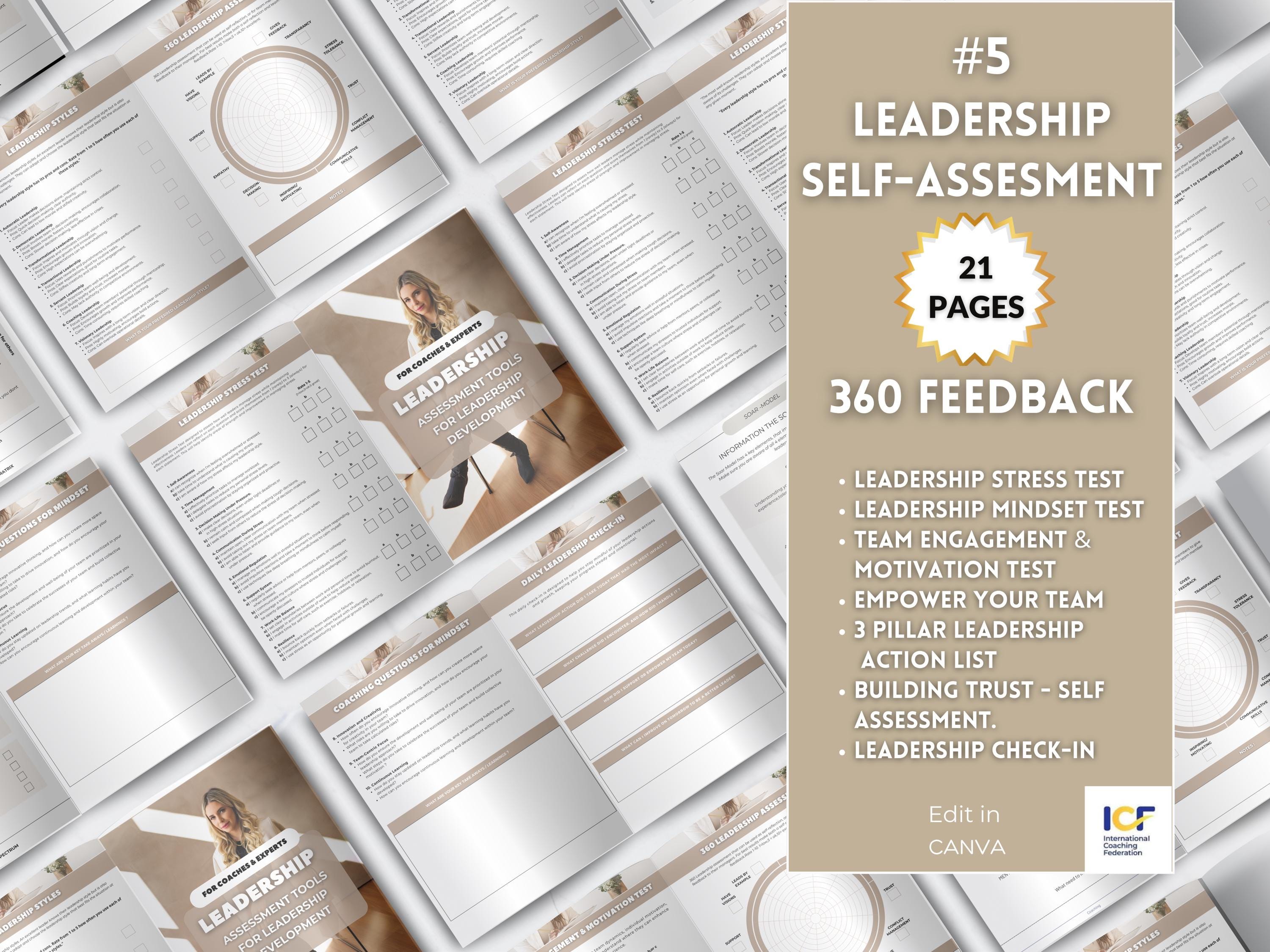Leadership Coaching Bundle Leadership Training Coaching Canva Tools ...