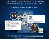 Pro Coaching Kit with 1000+ Coaching Templates | Canva Coaching Resources for Business Owners, Leadership, Mental Health & Life Coaching