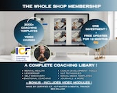 Coaching Canva Template Bundle Life Coaching Worksheet Whole Shop Vault  Business Bundle, Membership for Coaches Coachin kit