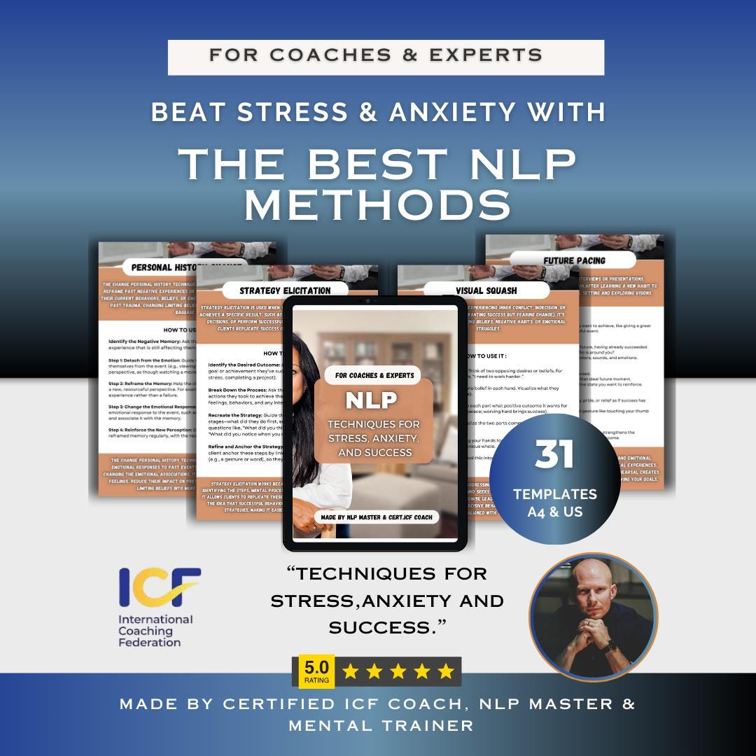 NLP Coaching Techniques for Mental Health Coaching Templates With ...
