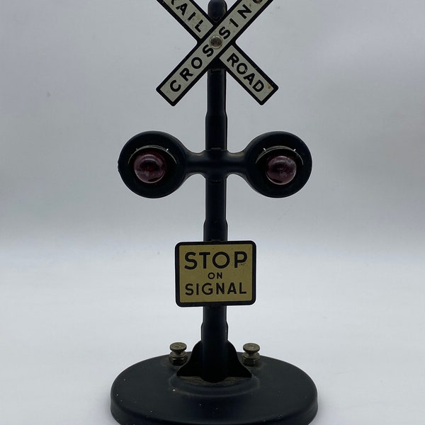 Marx Railroad Crossing Signal