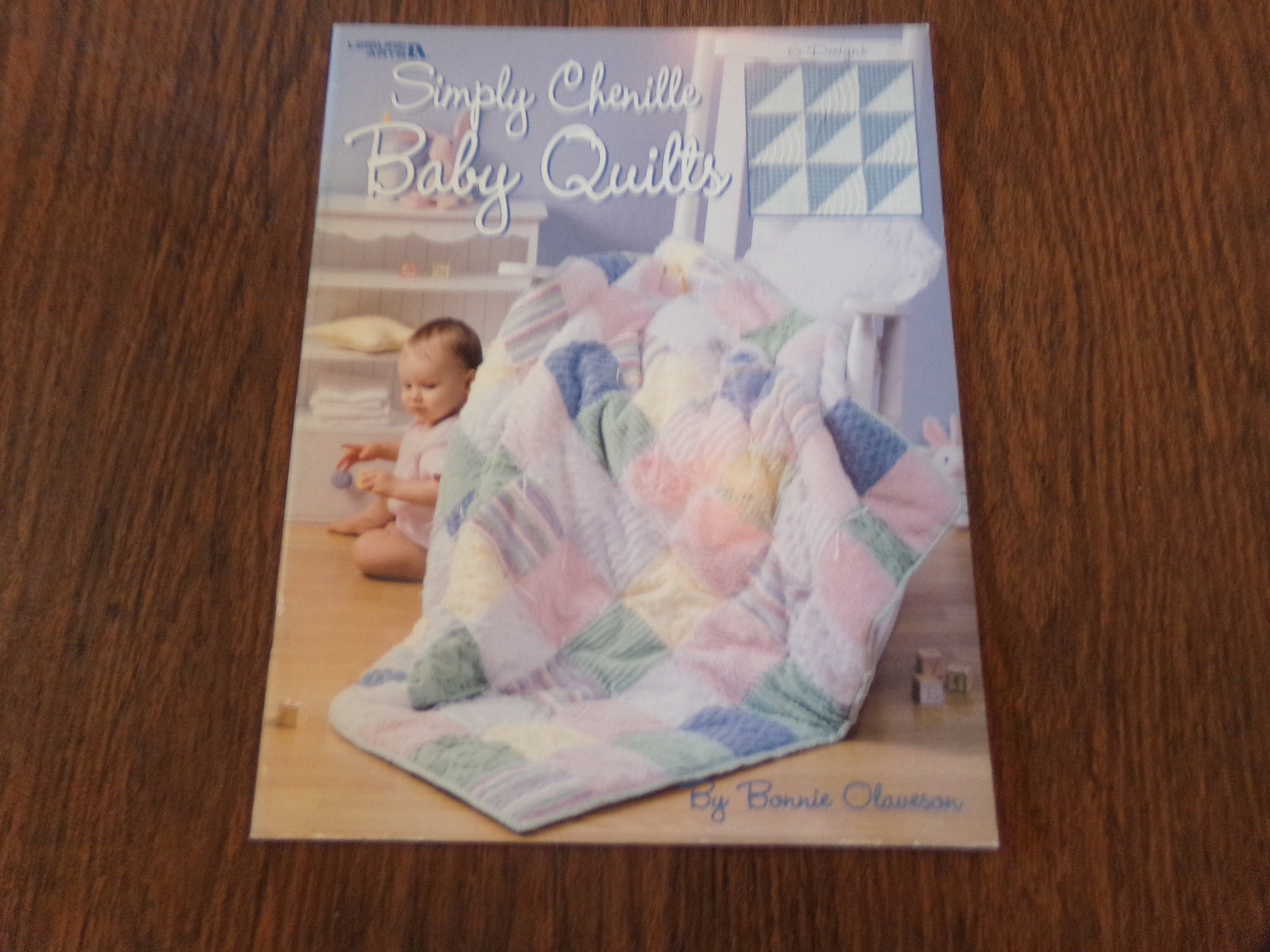 5 Baby Quilting Pattern Booklets Lot, Vintage Baby Quilt Books