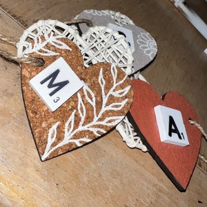 Personalised key rings/small hanging