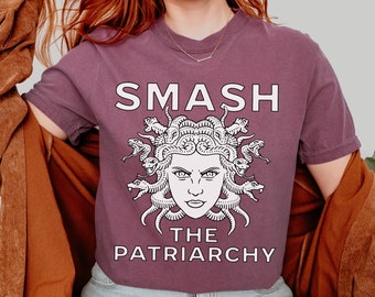 Smash The Patriarchy Shirt, Comfort Colors, Reproductive Rights Shirt, Feminism Apparel, Women's Rights, Social Justice, Feminist Witch