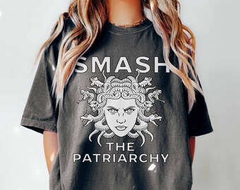 Smash The Patriarchy Shirt, Comfort Colors, Reproductive Rights Shirt, Feminism Apparel, Women's Rights, Social Justice, Feminist Witch