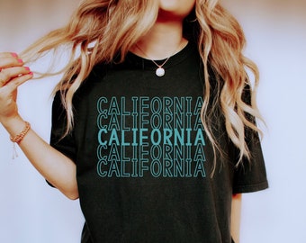 California Shirt, West Coast, California Tee, Cali Shirt, Vintage California, Aesthetic Shirt, Cali Tee, Retro California, California Gift