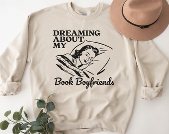 Funny Reading Sweatshirt, Book Boyfriend Shirt, Retro Book Sweatshirt, Morally Grey, Dark Romance, Romance Reader, Bookish Sweatshirt, Smut