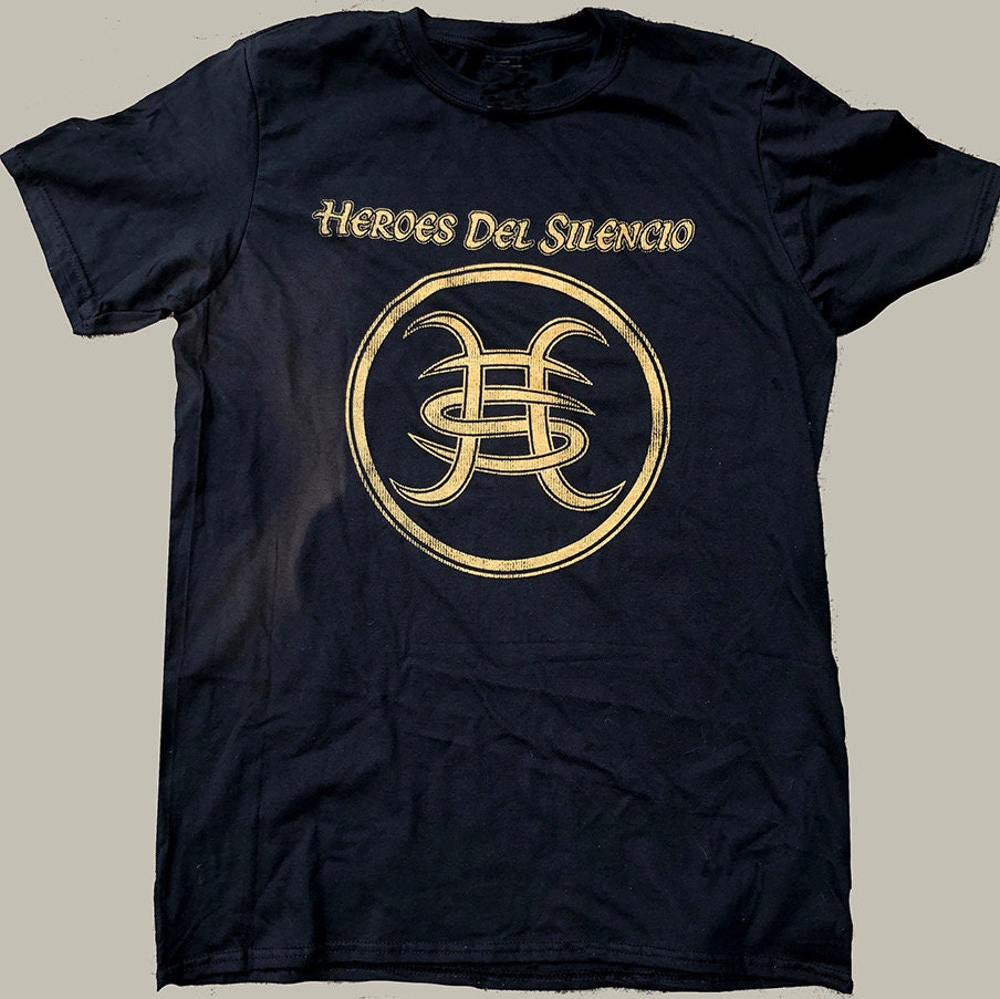 Heroes del Silencio - circle - grunge design - Heroes Del Silencio -  Sticker