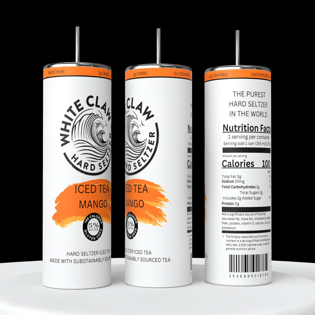 Iced Tea Mango White Claw Etsy