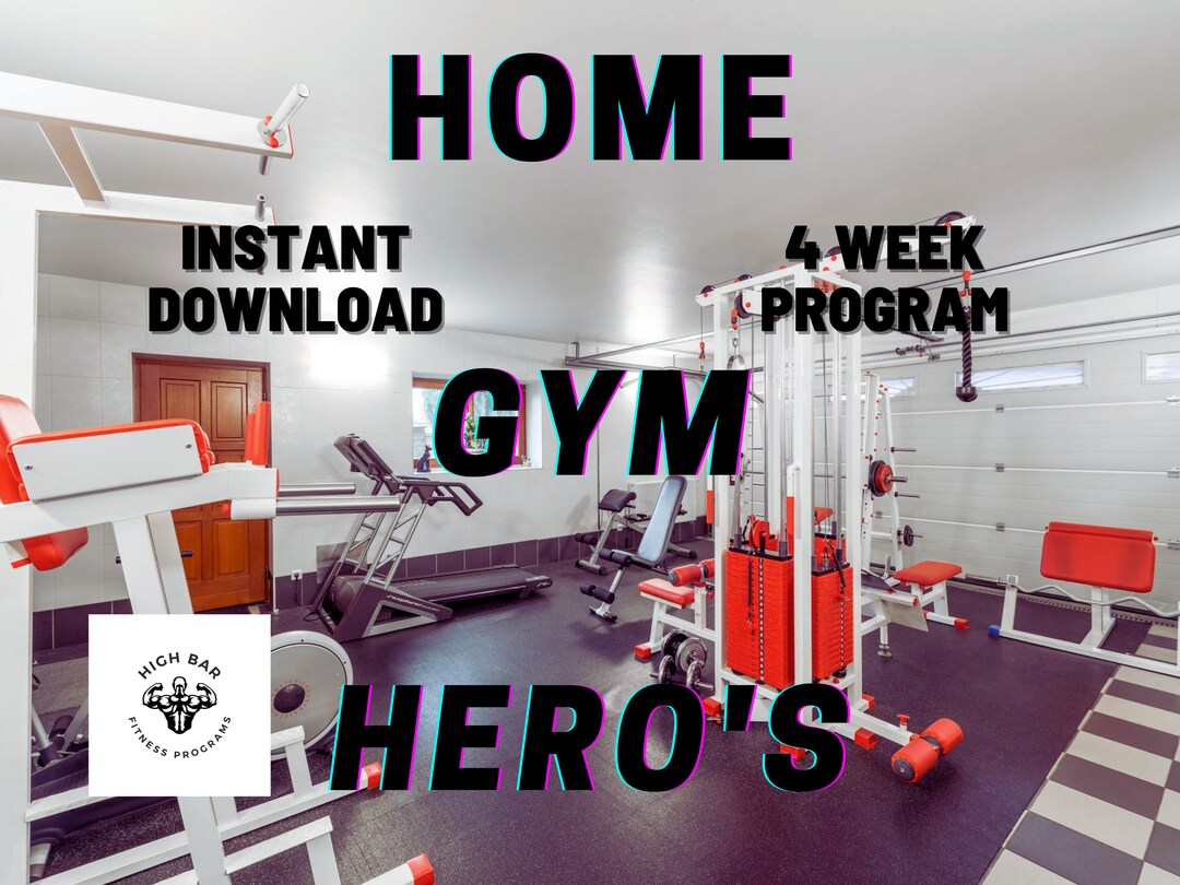 Home Gym Hero's, 4 Week Home Gym Program Meant for Packing on Serious