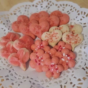 Butter Spritz Cookies VALENTINE&#39;S Edition