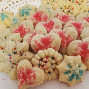 GLUTEN FREE - Butter Spritz Cookies