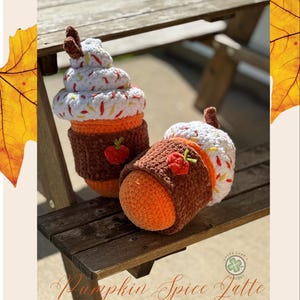 Crochet Pumpkin Spice Latte