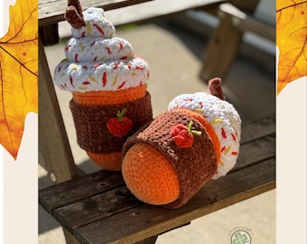 Crochet Pumpkin Spice Latte