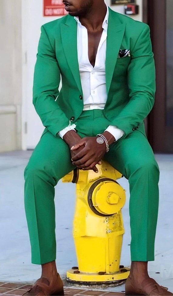 Abito Uomo 2 Pezzi Slim Fit - Completo Da Sposa O Lavoro, Doppio Petto, Elegante E Moderno - Foto 6