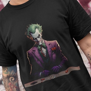 Joker t-shirt, The Joker design shirt, The Clown Prince of Crime shirt