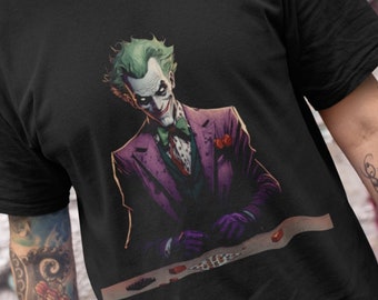 Joker-T-shirt, The Joker-designshirt, The Clown Prince of Crime-shirt