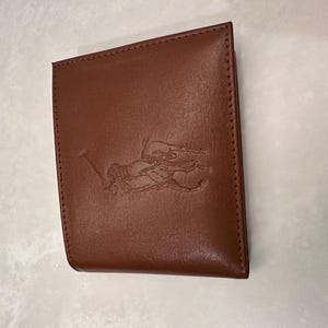 Cartera grande para hombre Polo RALPH LAUREN en color marrón oscuro