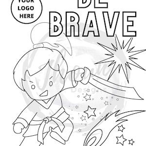 Girl Sword Martial arts coloring page