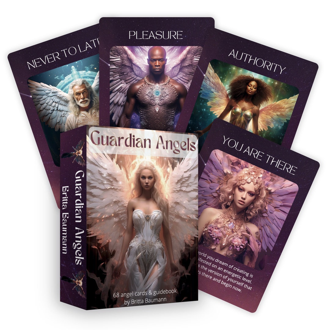 Guardian Angel Oracle Cards – Healing & Protection Deck (68 Cards ...