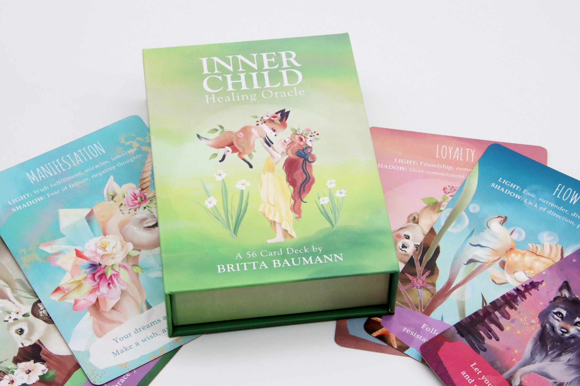 Inner Child Healing Oracle: 56 Oracle Cards & Guidebook by