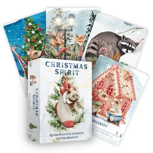Weihnachtsstimmungsorakel: Ein 58-Karten Deck & Anleitungsbuch von Britta Baumann