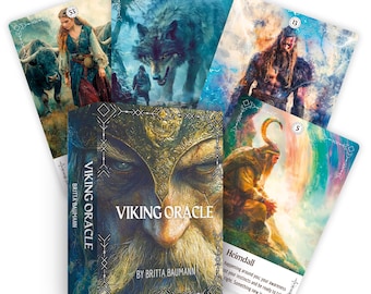 Norse Mythology Oracle – Shadow Work & Inner Power Deck (54 kaarten + gids)