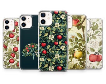 Cottagecore Phone Case Vintage Apple Cover fit for iPhone 17 Pro Max, 16e, 15, 14, 13 & Samsung S26 Ultra, S25 FE, A57, A56, Pixel 10, 9A