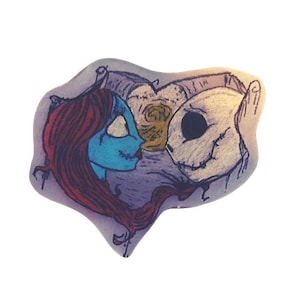 Jack and Sally keychain