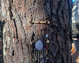 Oddity - hanging decor with bones and charms