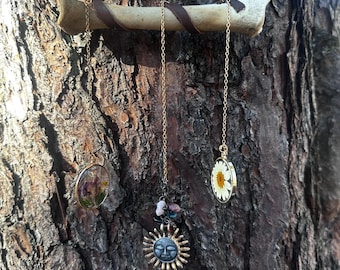 Oddity - hanging decor with bones and charms