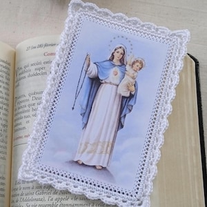 Carte-prière "Notre-Dame du Rosaire 2"