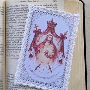 Carte-prière "Christ-Roi"