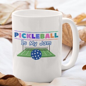 Tasse de pickleball, cadeau de pickleball, ami de pickleball, joueur de pickleball, pickleball étoile, jouer au pickleball, cadeau jouer au pickleball, pickleball