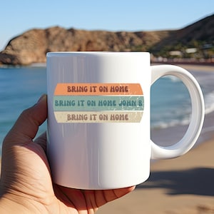 Outer Banks Mug, OBX Mug, Bring It on Home John B Mug, #OBX, Fun Outer Banks Gift, OBX Merch, Fun Gift Friend, Custom Outer Banks Mug