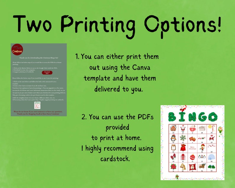 40 Christmas Bingo Cards, Printable Christmas Bingo, Christmas Family