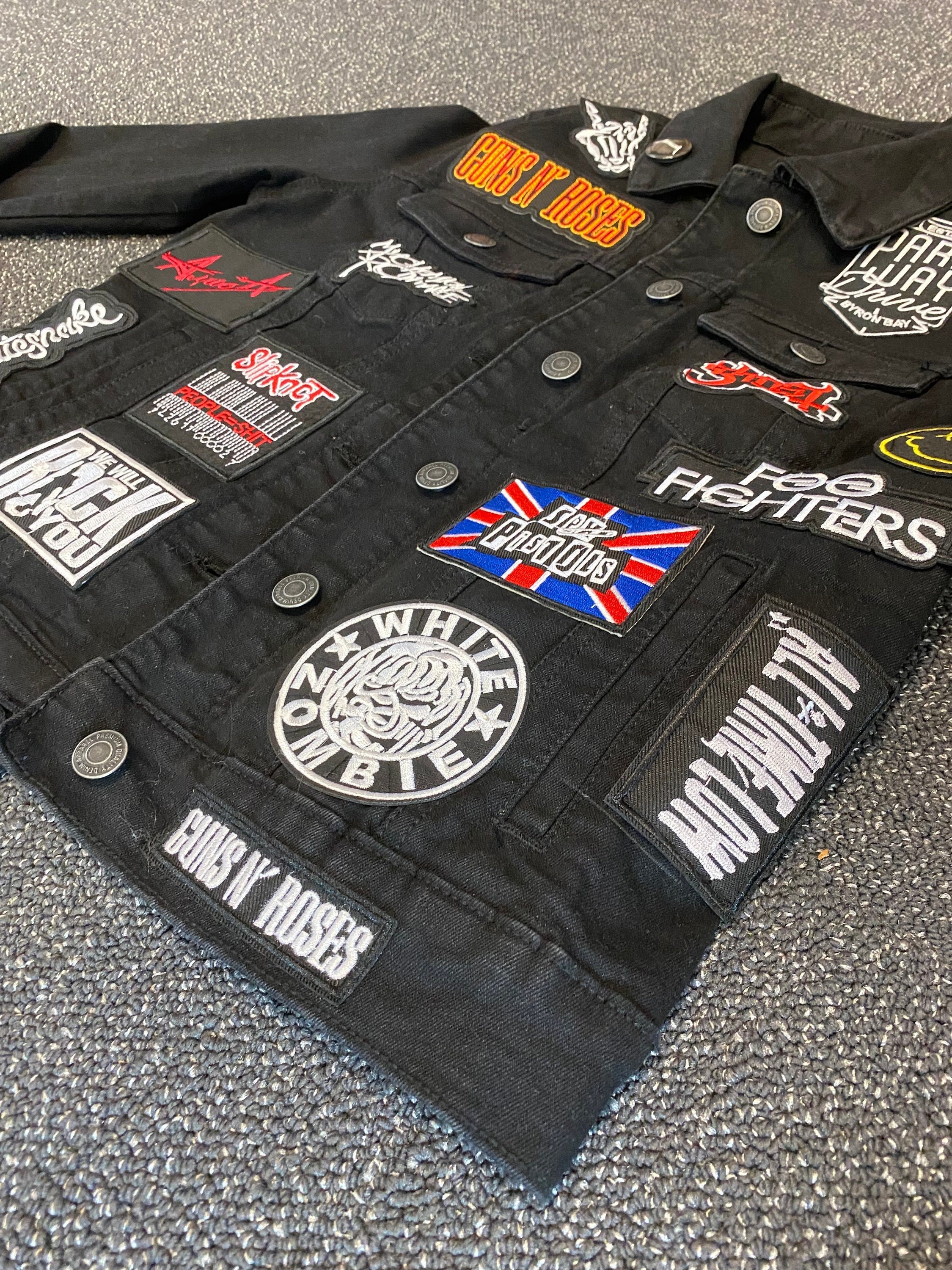 Custom Battle Jacket Etsy
