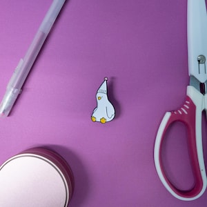 Silly Goose Enamel Pin - NEW COLORS