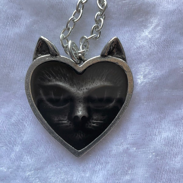 Love cat pendant by Alchemy England