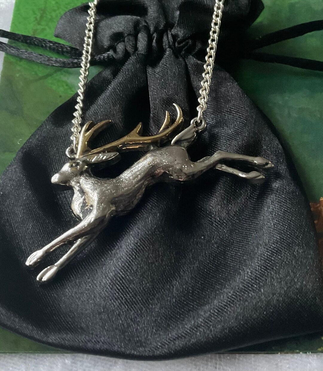 The Jackalope pendant from the mythical creatures of the ancients